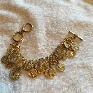Coin bracelet